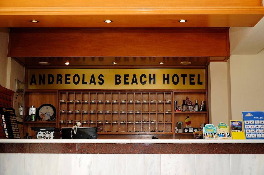 Andreolas Beach Hotel Циливи Экстерьер фото